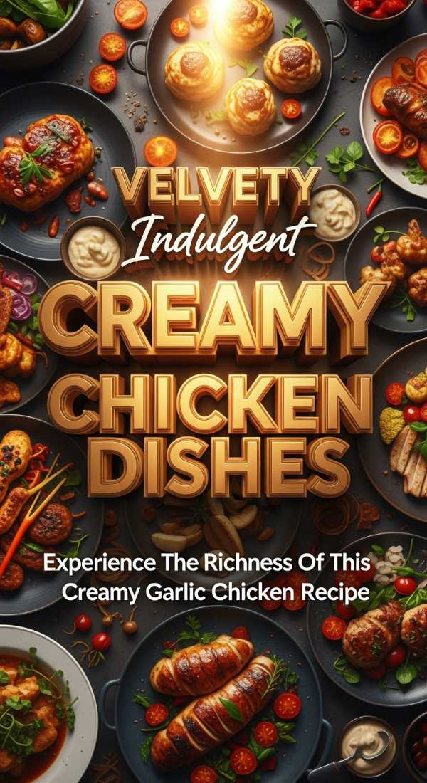 Experience The Richness Of This Creamy Garlic Chicken Recipe 69e4a7070bec0