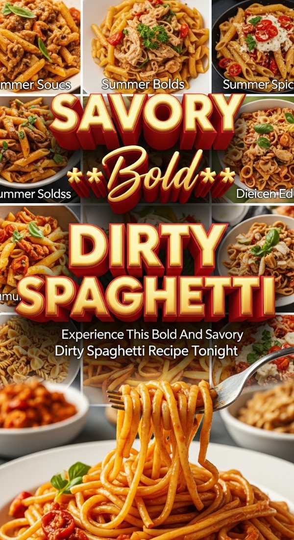 Experience This Bold And Savory Dirty Spaghetti Recipe Tonight 69e9bc9fc0760