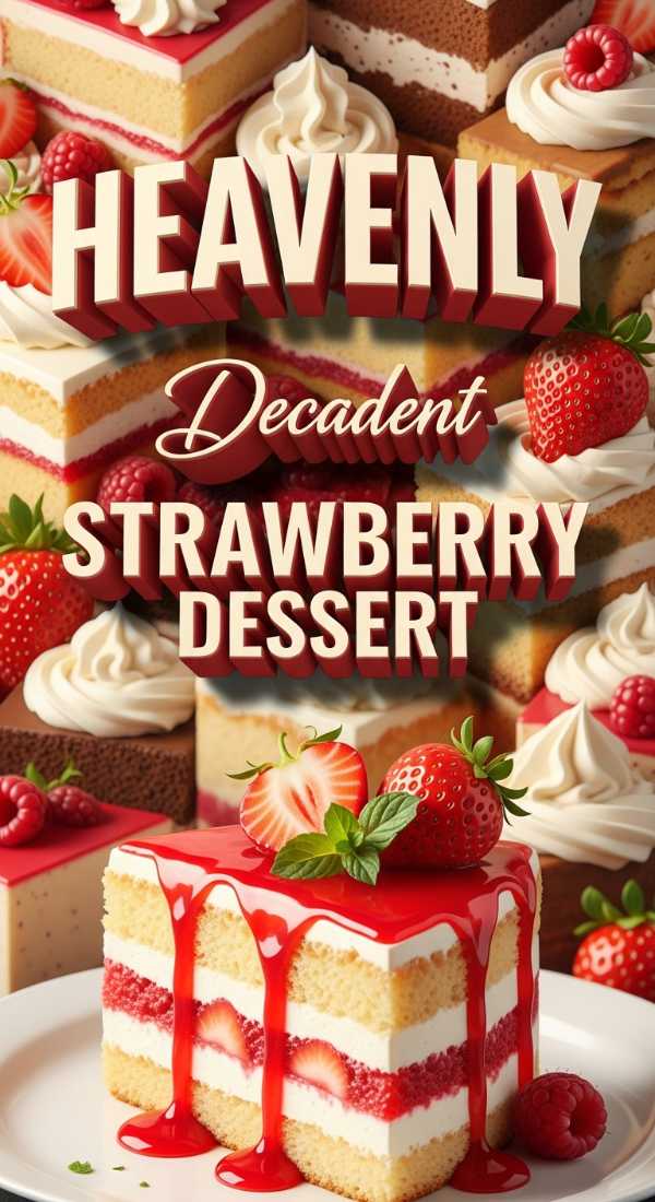 Experience This Heavenly Decadent Strawberry Dessert That Tastes Like Summer 69e5fe8a63f91