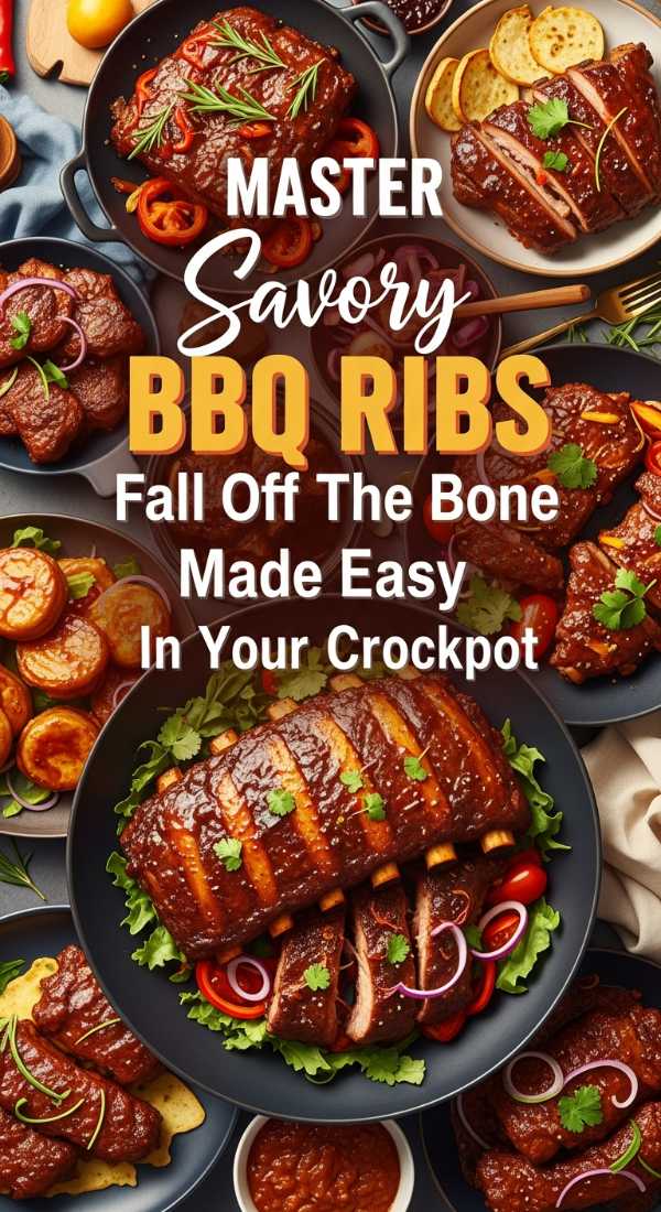 Fall Off The Bone Ribs Made Easy In Your Crockpot 69eb222959be1