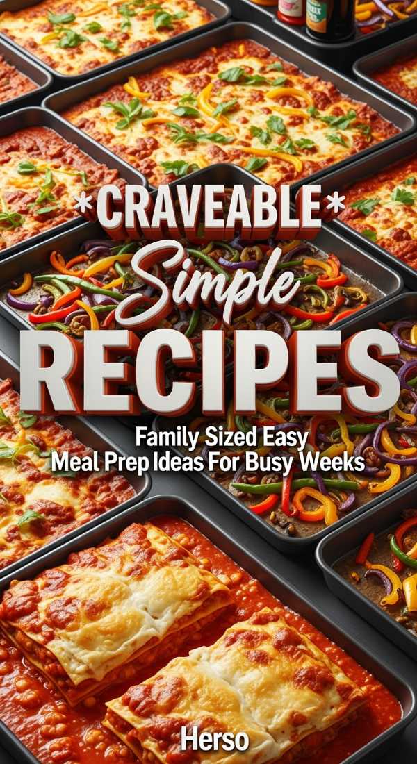 Family Sized Easy Meal Prep Ideas For Busy Weeks 69f062ca53434
