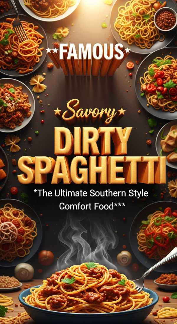 Famous Southern Style Dirty Spaghetti Comfort Dish 69ec8d5c806a3