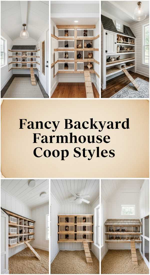 Fancy Backyard Farmhouse Coop Styles 69f3a6a19783b