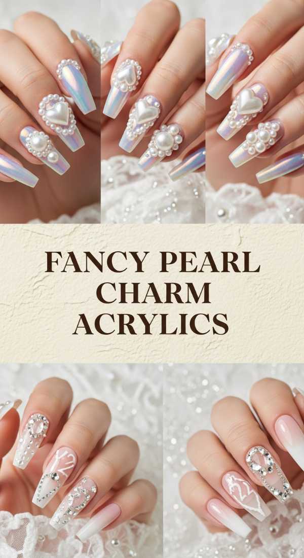 Fancy Pearl Charm Acrylics 69ecf89a6e895