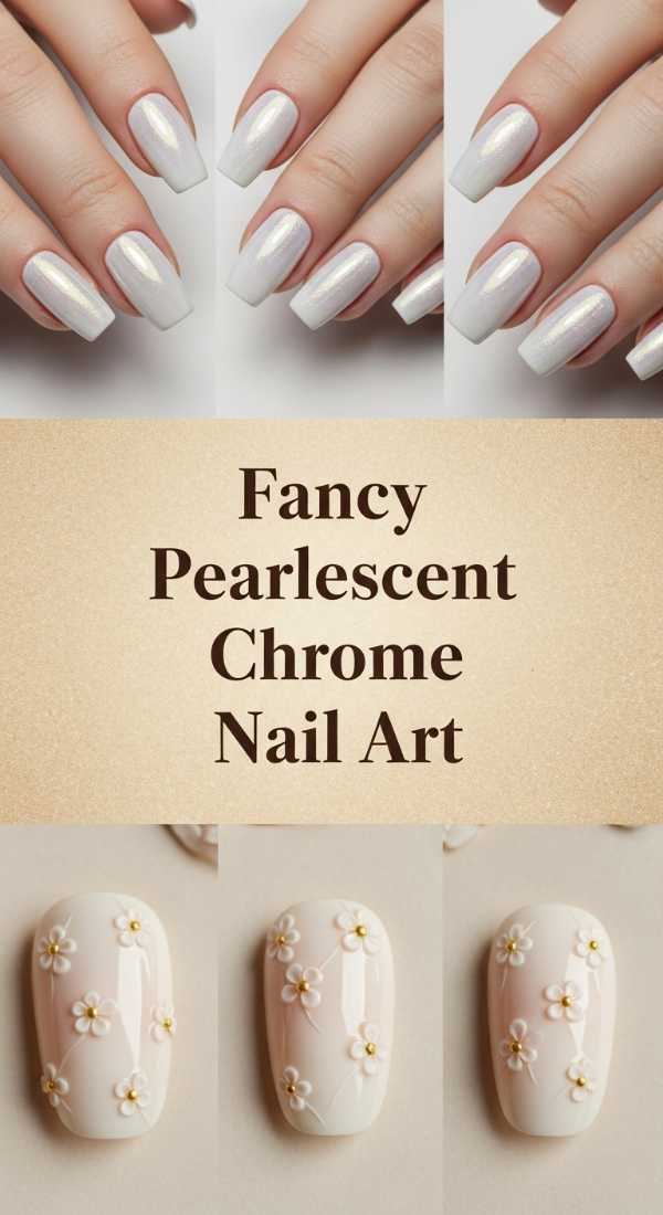 Fancy Pearlescent Chrome Nail Art 69e72cba8c330