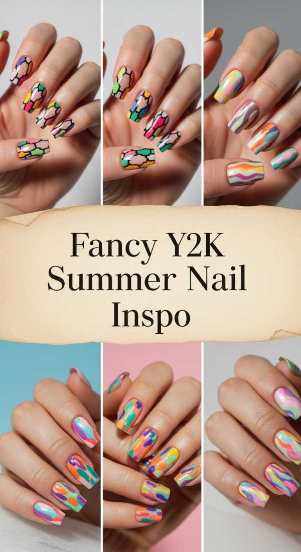 Fancy Y2k Summer Nail Inspo 69ee409b8d46b