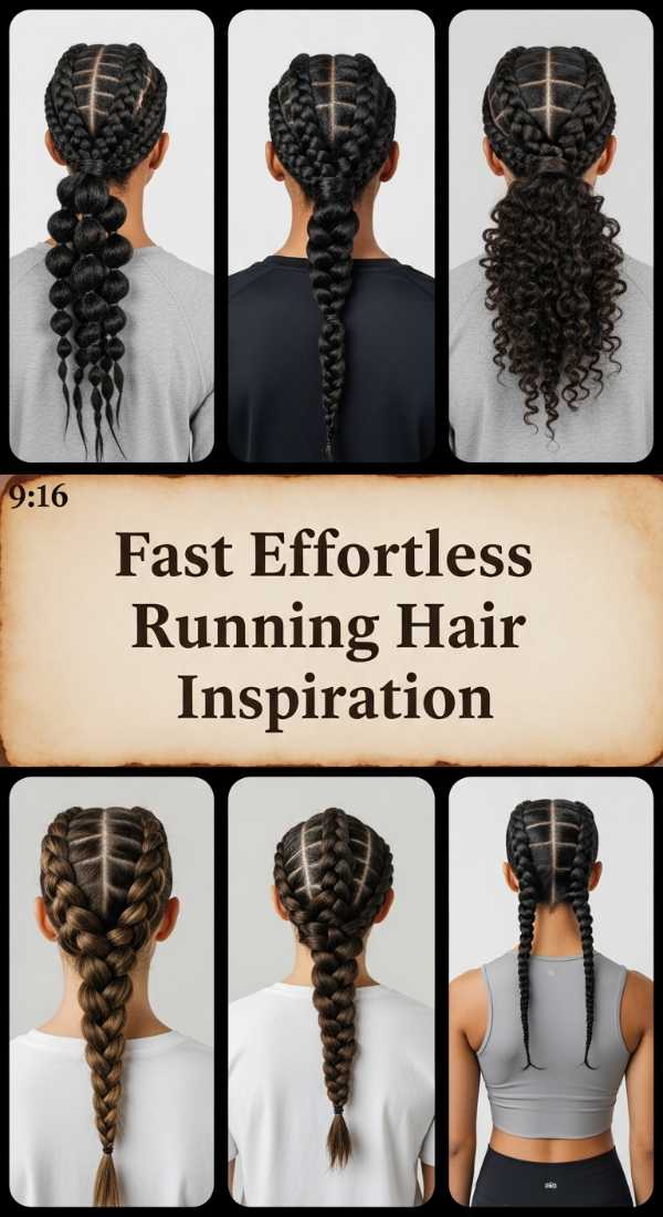 Fast Effortless Running Hair Inspiration