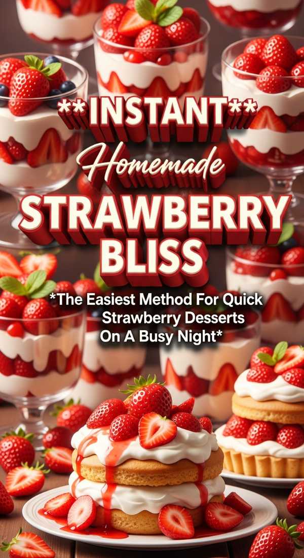 Fast Strawberry Desserts For Entertaining 69dfd958a71d1