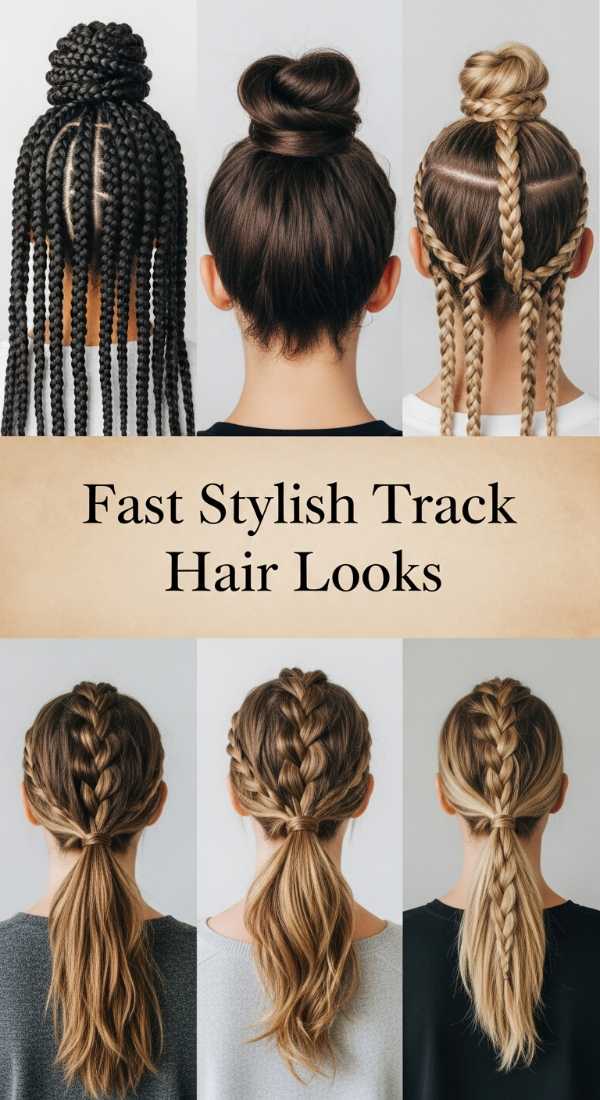 Fast Stylish Track Hair Looks 69eb9679196c8