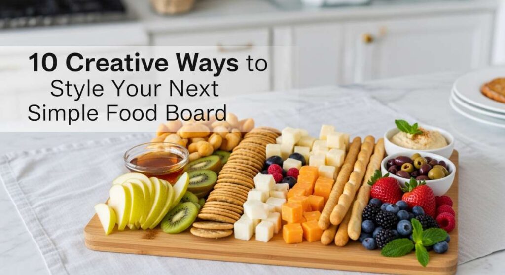 featured: 10 creative ways to style your next viral simple food board