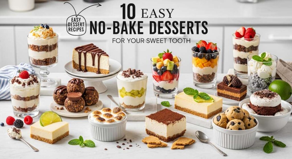 featured: 10 easy no bake desserts for your sweet tooth