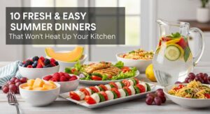 featured: 10 fresh & easy summer dinners that won’t heat up your kitchen