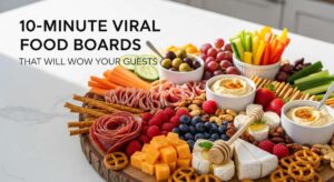 featured: 10 minute viral food boards that will wow your guests