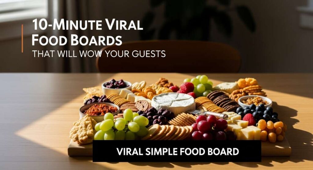 featured: 10 minute viral food boards that will wow your guests