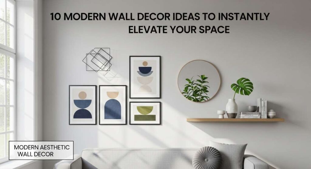 featured: 10 modern wall decor ideas to instantly elevate your space