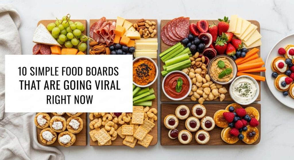 featured: 10 simple food boards that are going viral right now