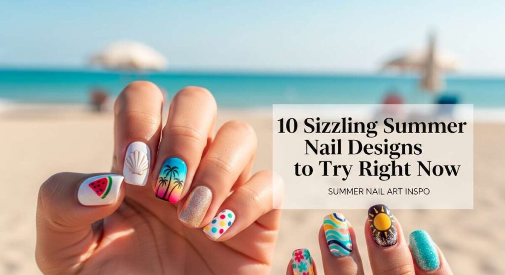featured: 10 sizzling summer nail designs to try right now
