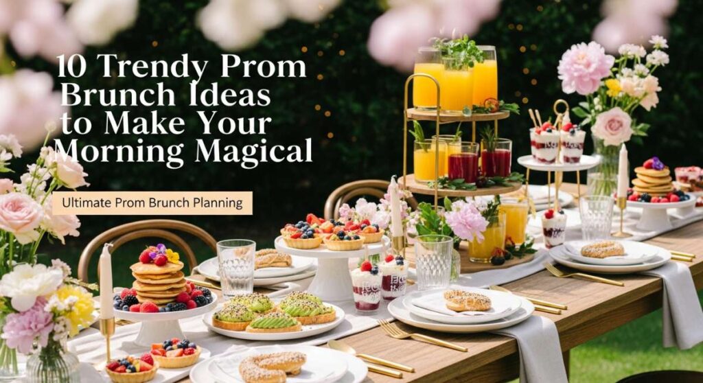 featured: 10 trendy prom brunch ideas to make your morning magical