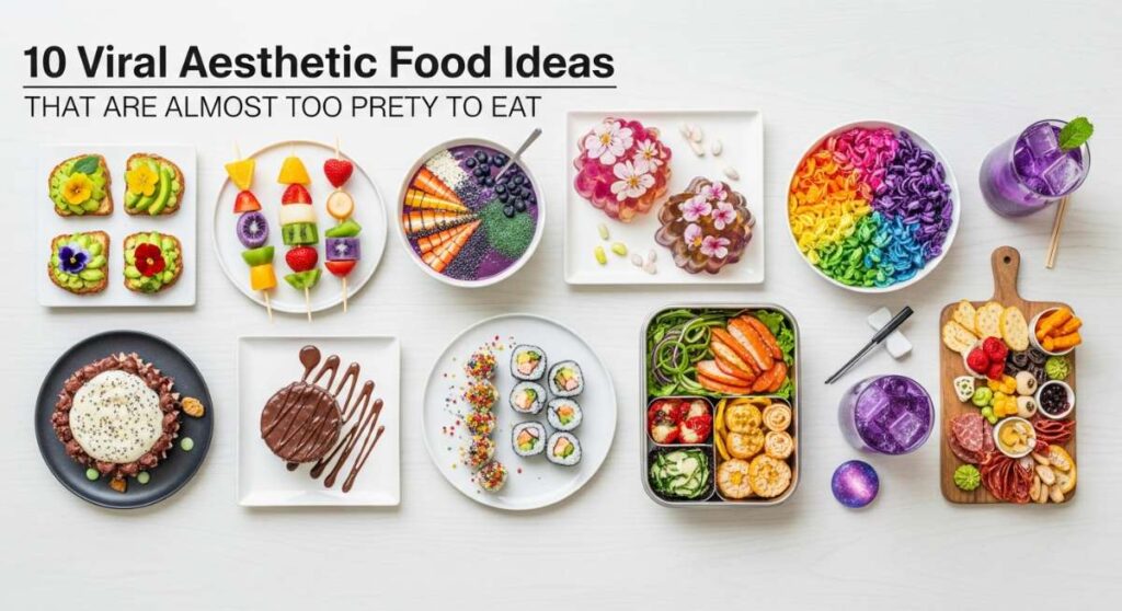 featured: 10 viral aesthetic food ideas that are almost too pretty to eat