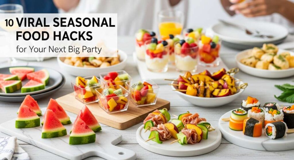 featured: 10 viral seasonal food hacks for your next big party