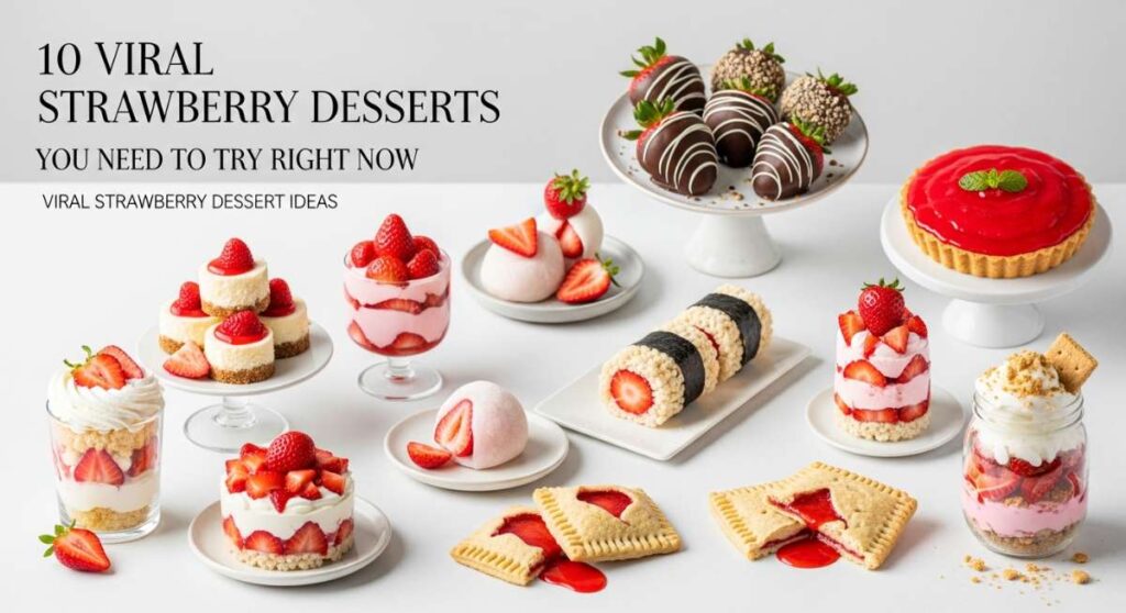 featured: 10 viral strawberry desserts you need to try right now