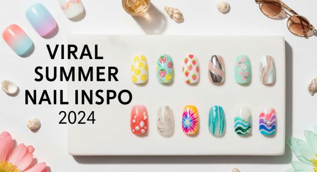 featured: 10 viral summer nail trends taking over your feed in 2024
