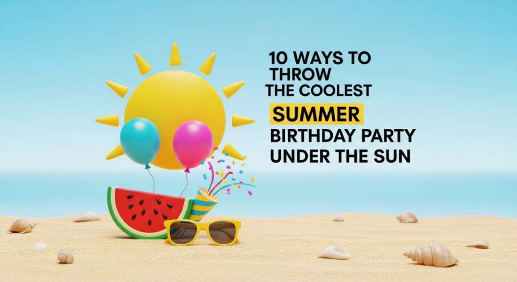 featured: 10 ways to throw the coolest summer birthday party under the sun