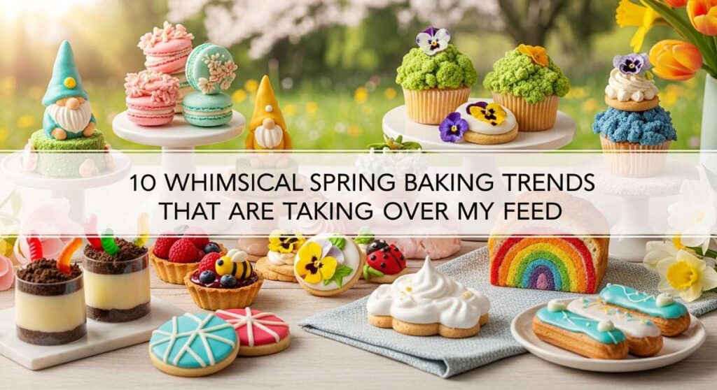 featured: 10 whimsical spring baking trends that are taking over my feed