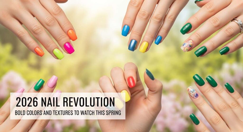 featured: 2026 nail revolution: bold colors and textures to watch this spring