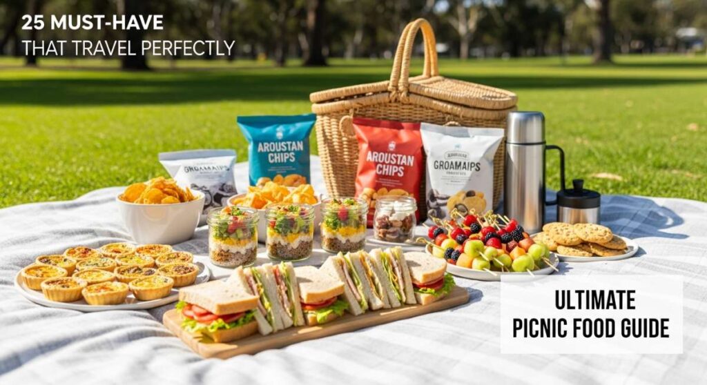 featured: 25 must have picnic foods that travel perfectly