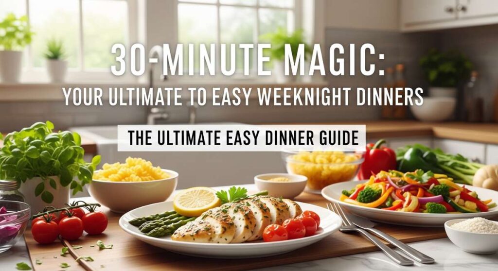 featured: 30 minute magic: your ultimate guide to easy weeknight dinners