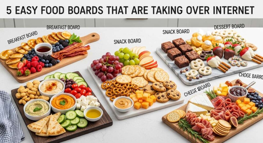 featured: 5 easy food boards that are taking over the internet