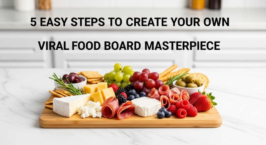 featured: 5 easy steps to create your own viral food board masterpiece