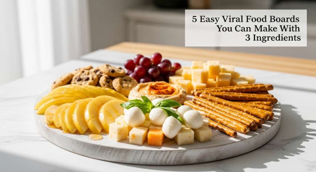 featured: 5 easy viral food boards you can make with 3 ingredients