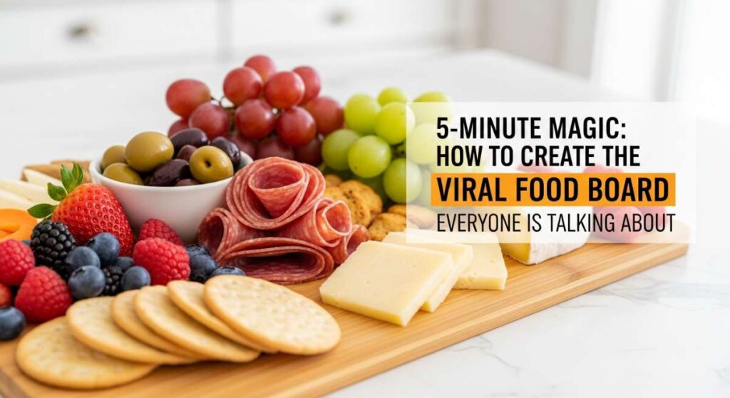 featured: 5 minute magic: how to create the viral food board everyone is talking about