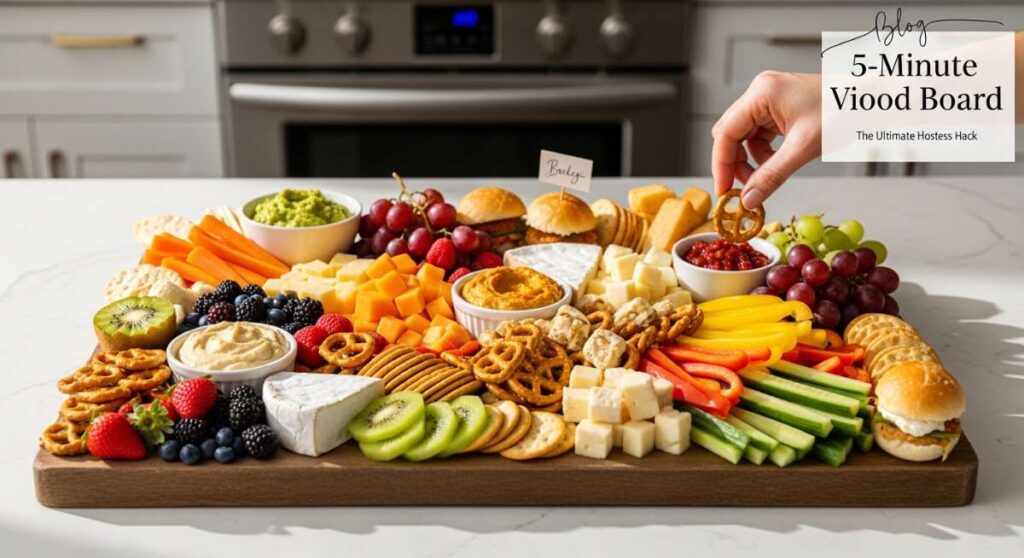 featured: 5 minute viral food board: the ultimate hostess hack