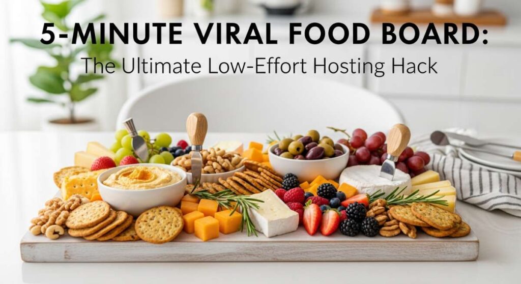 featured: 5 minute viral food board: the ultimate low effort hosting hack
