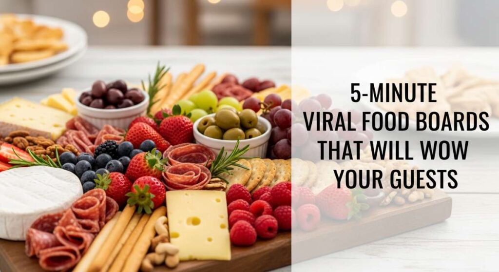 featured: 5 minute viral food boards that will wow your guests