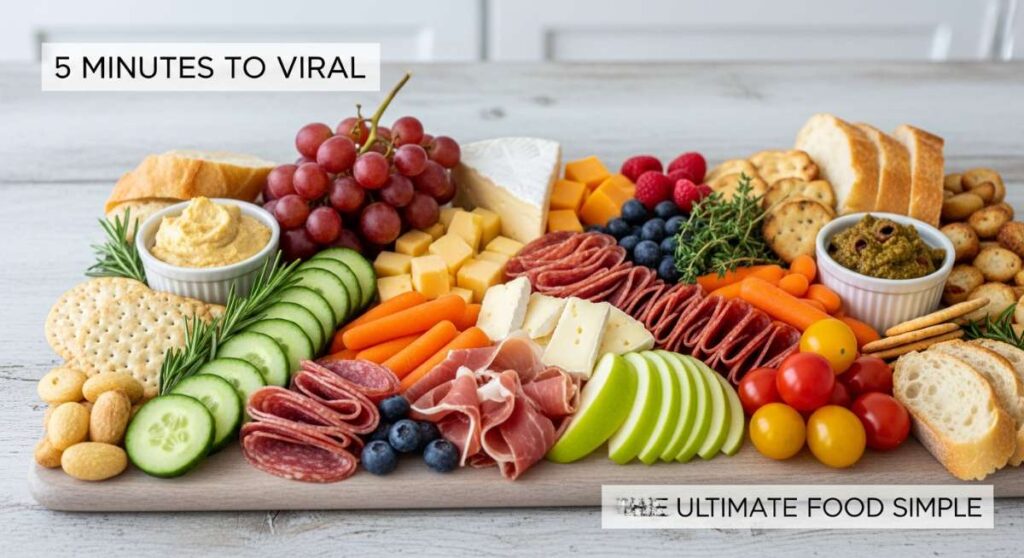 featured: 5 minutes to viral: the ultimate simple food board guide