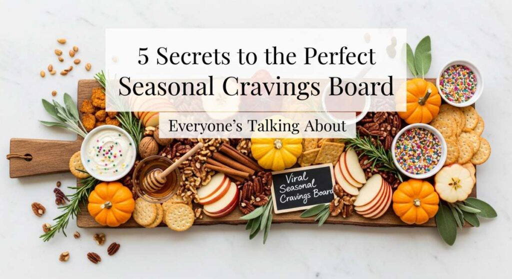 featured: 5 secrets to the perfect seasonal cravings board everyone’s talking about