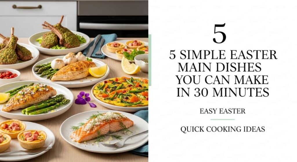 featured: 5 simple easter main dishes you can make in 30 minutes