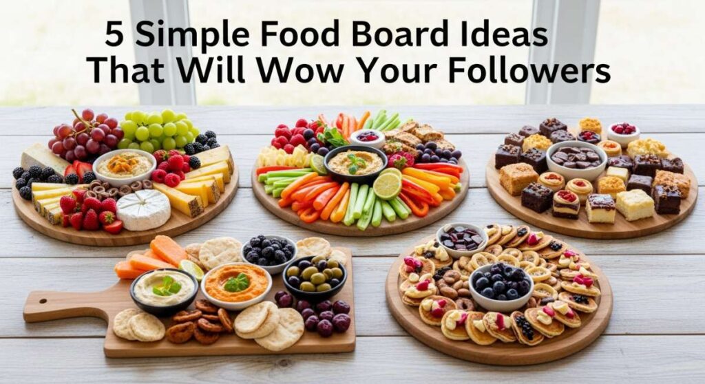 featured: 5 simple food board ideas that will wow your followers