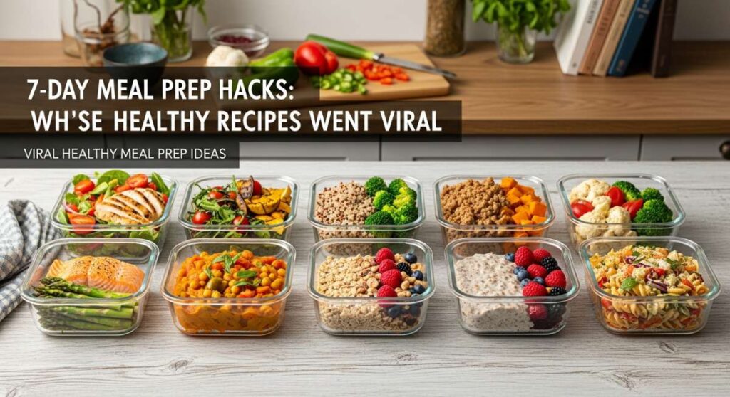 featured: 7 day meal prep hacks: why these healthy recipes went viral