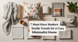 featured: 7 must have modern textile trends for a cozy minimalist home