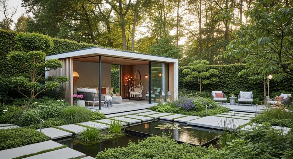 featured: 7 stunning modern garden retreats that redefine relaxation