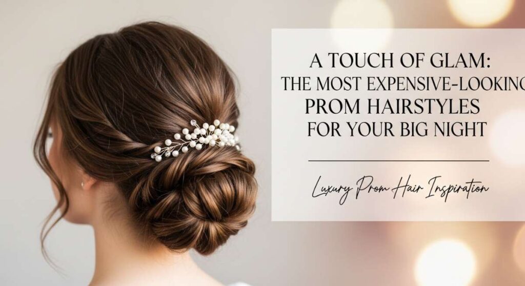 featured: a touch of glam: the most expensive looking prom hairstyles for your big night