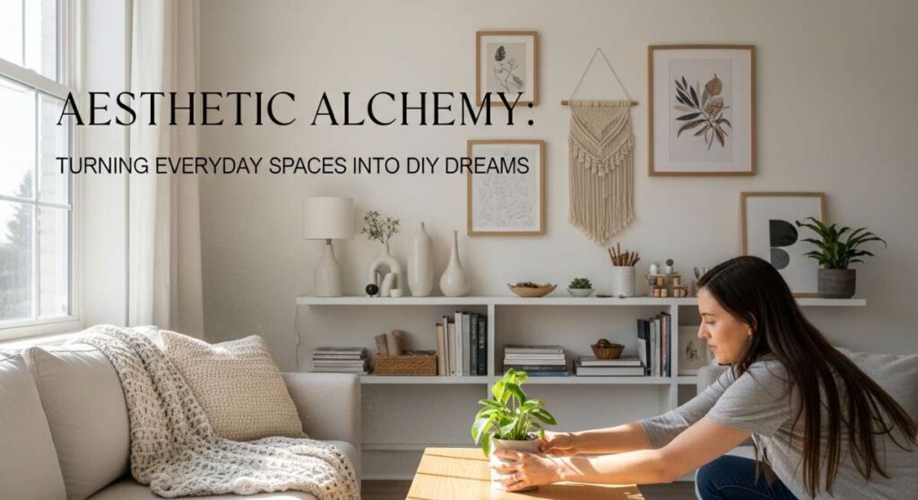 featured: aesthetic alchemy: turning everyday spaces into diy dreams