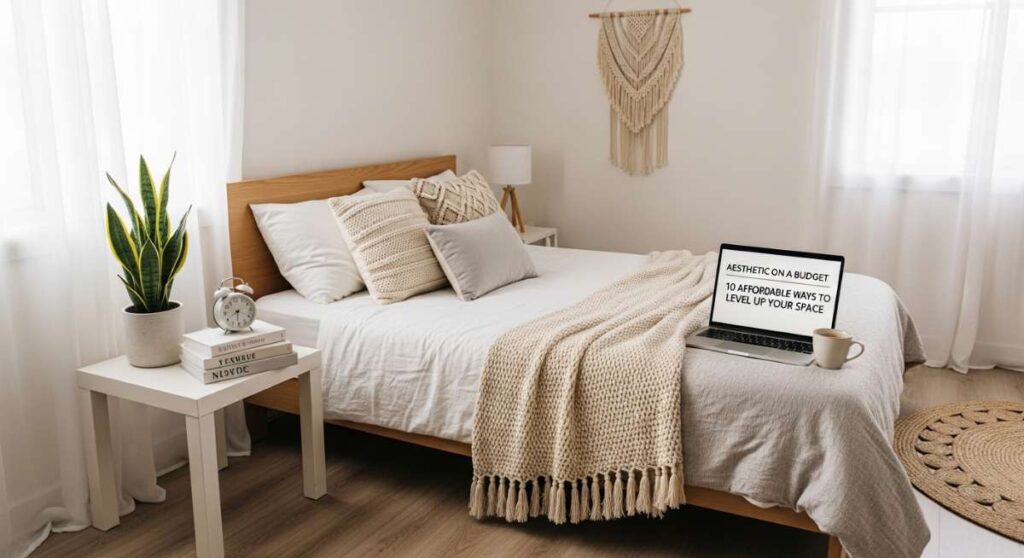 featured: aesthetic on a budget: 10 affordable ways to level up your space