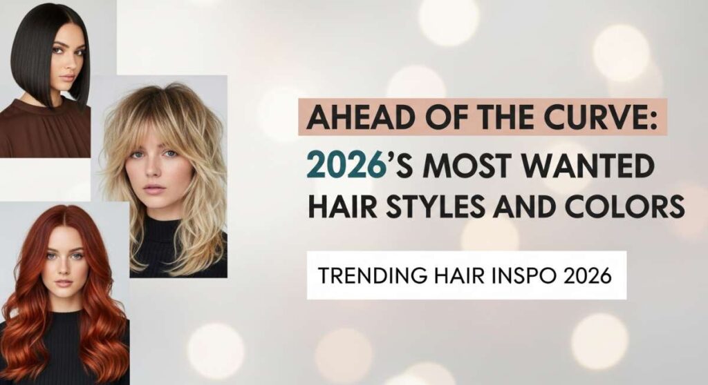featured: ahead of the curve: 2026's most wanted hair styles and colors