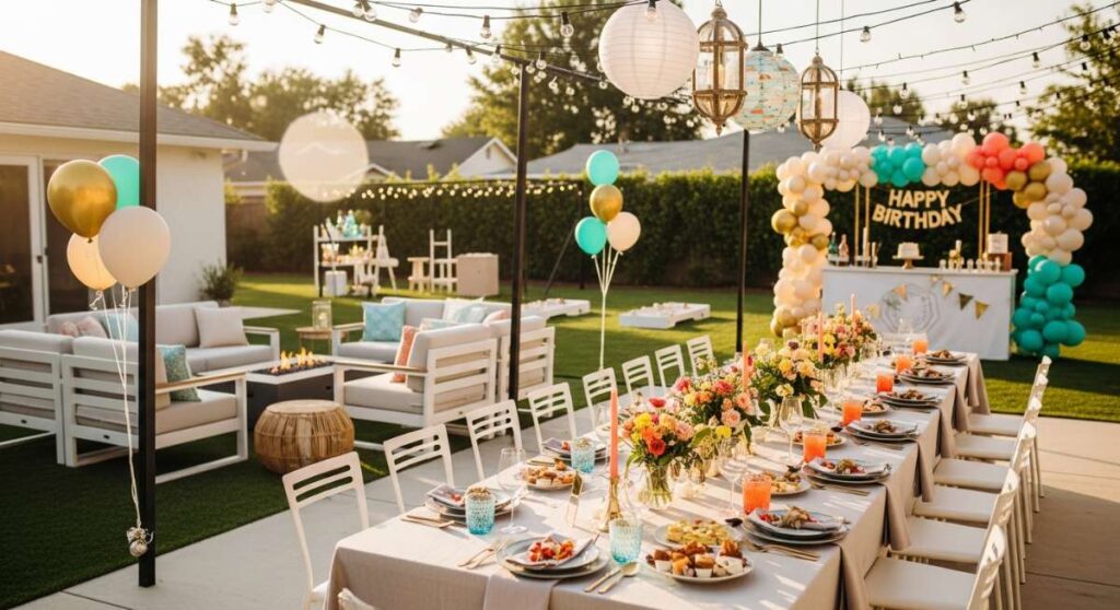 featured: al fresco party goals: creative ideas for an unforgettable backyard birthday